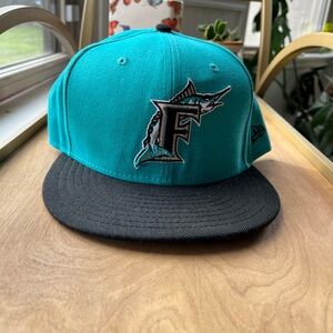 Florida Marlins MLB Flatbill Cap